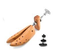 Shoe Stretcher 1Pcs Wooden Shoe Tree For Men and Women Shoes Expander adjustable Stretcher Shaper Rack Sawol 100% Natrual Beech(B Type L(42-46))