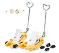 Shoe Stretcher for Men Women Boots, Pair of Calf Boots Expander Stretcher Adjustable Width & Height Instep for Thick Wide Feet, Shoe Widener for Hiking Working Cowboy Boots,Yellow,Women's 2.5-7