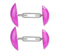 Shoe Stretchers - Adjustable Plastiic High Heels and Toe Stretchers, Red Shoe Width Extender | Stretching Shoes for People Suffering from Uneven Foot Size, Blisters, Calluses