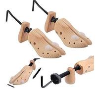 SHOE STRETCHERS TREE WOODEN OR MEN SHAPE BUNION CORN BLISTER, Brown, 6 - 12/OS