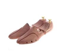 Shoe Stretchers Twin Tube Red Cedar Wood Adjustable Shoe Shaper Men's Shoe Tree(EU 43 44)