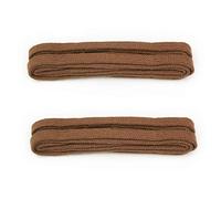 Shoe String 75cm Tan Flat (2 Pairs) Durable 5mm Shoe Laces for casual shoes and sneakers