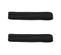 Shoe String Black Flat 75cm (2 Pairs) Durable 5mm Shoe Laces for casual shoes and sneakers