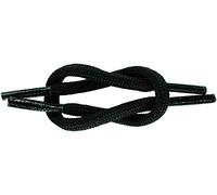 Shoe String UK Laces hand tagged to length 1 pair - 120cm Black Cord lace