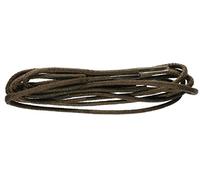 Shoe String UK Laces hand tagged to length 1 pair - 60cm Brown Wax lace