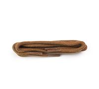 Shoe String UK Laces1 pair Tan Waxed laces 2.5mm round - lengths 60cm and 75cm