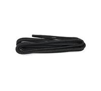 Shoe String UK Laces1 pair Waxed laces 2.5mm round great colours - lengths 60cm and 75cm (75cm, Black)