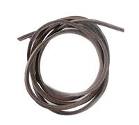 Shoe String UK LacesLeather 120cm (Dark Brown) Deck Shoe and Boot Laces