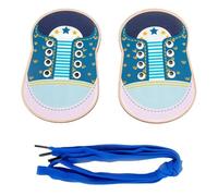 Shoe Tying Learning Toy - Premium -Inspired Practice Shoe, Features High