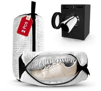 Shoe Washing Bag for Washing Machine. Laundry Shoe Bag., white and black