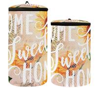 Shoe Washing Bags Sneaker Wash Bag 2 pcs Mesh Laundry Bag Shoe Cleaning Bag For Washing Machine Vintage Sunflowers Sweet Home, Multi, One Size, Modern