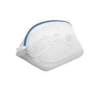 Shoe Washing Machine Bag 2PCS/1PC Mesh Laundry Bag Washing Machine Shoes Bag with Zips Travel Shoe Storage Bags Protective Clothes Storage Organizer Bags(Blue-1PC,L-42x24x24cm)