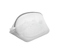 Shoe Washing Machine Bag 2PCS/1PC Mesh Laundry Bag Washing Machine Shoes Bag with Zips Travel Shoe Storage Bags Protective Clothes Storage Organizer Bags(Grey-1PC,XL-45x30x30cm)