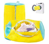 Shoe Washing Machine Bag, Laundry Shoe Bag 2PCS, Shoe Washing Bag for Washer and Dryer, Shoe Laundry Bags, Yellow, yellow, Fashion