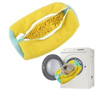 Shoe Washing Machine Bag,Laundry Shoe Bag for Washer and Dryer,Cleaning Shoe Bag For Washing Machine,Reusable Shoe Cleaning Bag for All Shoe Types and Sizes, 1PC YELLOW, Modern