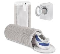 Shoe washing machine bag neaker Cleaning shoe dryer Laundry shoe bag ，Reusable,Shoe washing bag for washing machine and dryer (Light gray 2PCS)