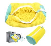 Shoe Washing Machine Bag:Shoe Washing Bag for Dryer & Washer, 2pcs Reusable Laundry Shoe Bag for Sneaker Tennis Shoes Unstain Cleaner Kit XXL ()