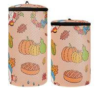 Shoe Washing Machine Bag Shoe Washing Bag For Sneakers 2pcs Laundry Shoe Bag Washable Shoe Bag Fall Pattern Good Luck Gnome Pumpkins Gold Sunflower Floral Thanksgiving Day, Multi, One Size, Modern