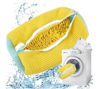 Shoe Washing Machine Bag Trainer Washing Shoe Laundry with Zips 360° Cleaning Bag Reusable and Durable Lightweight Portable Shoe Cleaner Kit for Sneakers Canvas Tennis Trainers Shoes