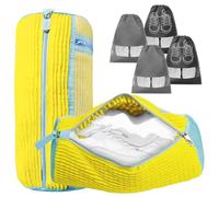 Shoe Washing Machine Bag, Yellow - 2 Pack, 15.35''*7.48''*7.72'', Bag to Wash Shoes in Washing Machine