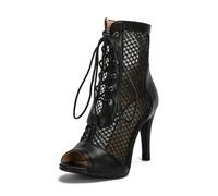 Shoe Women's European and Retro Foreign Trade Large Size Hollow Light Soft Sole Casual Shoes Sandals Black