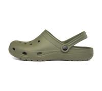 Shoe Zone - Adults Khaki Slip On EVA Clog Sandal - Size 11 UK - Green