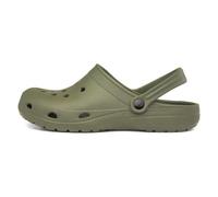 Shoe Zone - Adults Khaki Slip On EVA Clog Sandal - Size 7 UK - Green