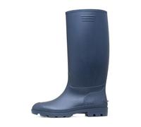 Shoe Zone - Adults Navy Tall Welly - Size 6 UK - Blue