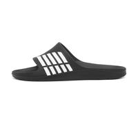 Shoe Zone - Barrington Adults Black & White Stripe EVA Slider - Size 8 UK - Black