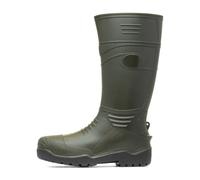 Shoe Zone - Downpour Mens Green Welly - Size 7 UK - Green