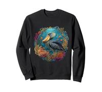 Shoebill African Bird Animal Stork Aztec Mayan Bird Lover Sweatshirt