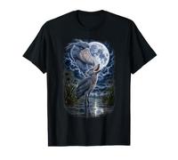 Shoebill Howling At The Moon African Bird Wildlife Value Graphic T-Shirt