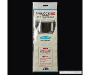 SHOEI CWR-F2, CWR-F2R RACE VISOR PINLOCK INSERT DKS 304 CLEAR, GENUINE PINLOCK