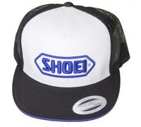 Shoei Helmets Trucker Motorcycle Motorbike Cap White (Blue Logo)