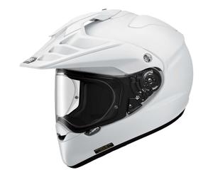 Shoei Hornet ADV 06 AIM+ On/Off-Road Motorcycle Helmet - Gloss White