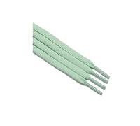 Shoelace 7mm 34 Solid Colors 1 Pair Hollow Double Flat Shoelace Woven Laces Sports Casual Bootlaces,3023 Light Green,120cm