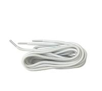 Shoelaces 1 Pair Solid Round Shoelaces Polyester Shoe laces Boot Laces Sneaker 70cm 90cm 120cm 150cm(WHITE,120cm)