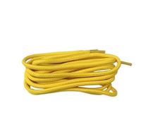 Shoelaces 1 Pair Solid Round Shoelaces Polyester Shoe laces Boot Laces Sneaker 70cm 90cm 120cm 150cm(Yellow,70cm)