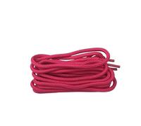 Shoelaces 1 Pair Solid Round Shoelaces Polyester Shoe laces Boot Laces Sneaker 70cm 90cm 120cm 150cm(Rose red,70cm)