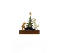Shoeless Joe Dogs Dressing Christmas Tree Novelty Decoration