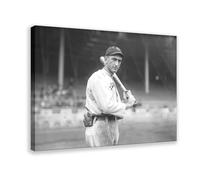 Shoeless Joe Jackson 1913 (public Domain) Poster Bedroom Canvas Decor Print Wall Art Office Room Aesthetic Decor Gift Frame 20x30inch(50x75cm)
