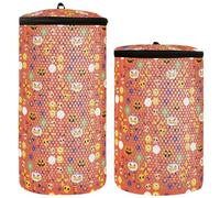 Shoes Bag For Washing Machine Sneakers Washing Machine Bag 2 pcs Mesh Laundry Bag For Shoes Bag To Wash Shoes Halloween Orange Festive, Halloween Orange Festive, One Size, Modern/Fitted