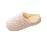 Shoes Black Women's Cotton on Mop for Men and Women, Simple Design, Winter Sweat and Non-Slip, for Indoor and Home Use Care Shoes Women 43, khaki, 5 UK