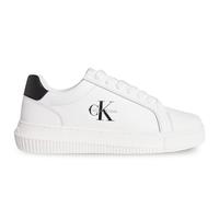 Calvin Klein Jeans Shoes (Trainers) CHUNKY CUPSOLE MONO LTH in White 9.5