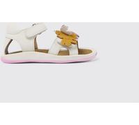 Camper Baby Girls Bicho K800588 Strap, White Natural 001 TWS, 4.5 UK Child