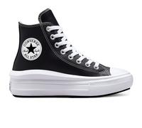 Converse all star move faux leather trainers in black & white UK 6 (EU 39)