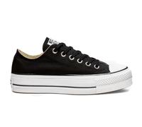 Converse Chuck Taylor All Star Lift Platform Low Black White Women Black