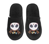 Shoes Cute Christmas Panda Style Lightweight Slippers Portable Sliders For Hotel Outdoor Trip L