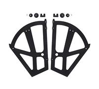 Shoes Drawer Cabinet Hinges, Home Plastic Hollowed Two Layers Shoe Cabinet Shelf Rack Holder Hinges Accessory(black)