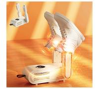 Shoes Dryer Portable, Boot Warmers/Dryer Foldable Expandable with Blu-Ray/3 Modes Timer, Shoes Dryer Machine Dry Shoes Machine Dryer for Camping Travelling or Skiing